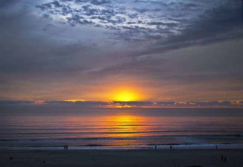 Cocoa Beach sunrise over the Atlantic